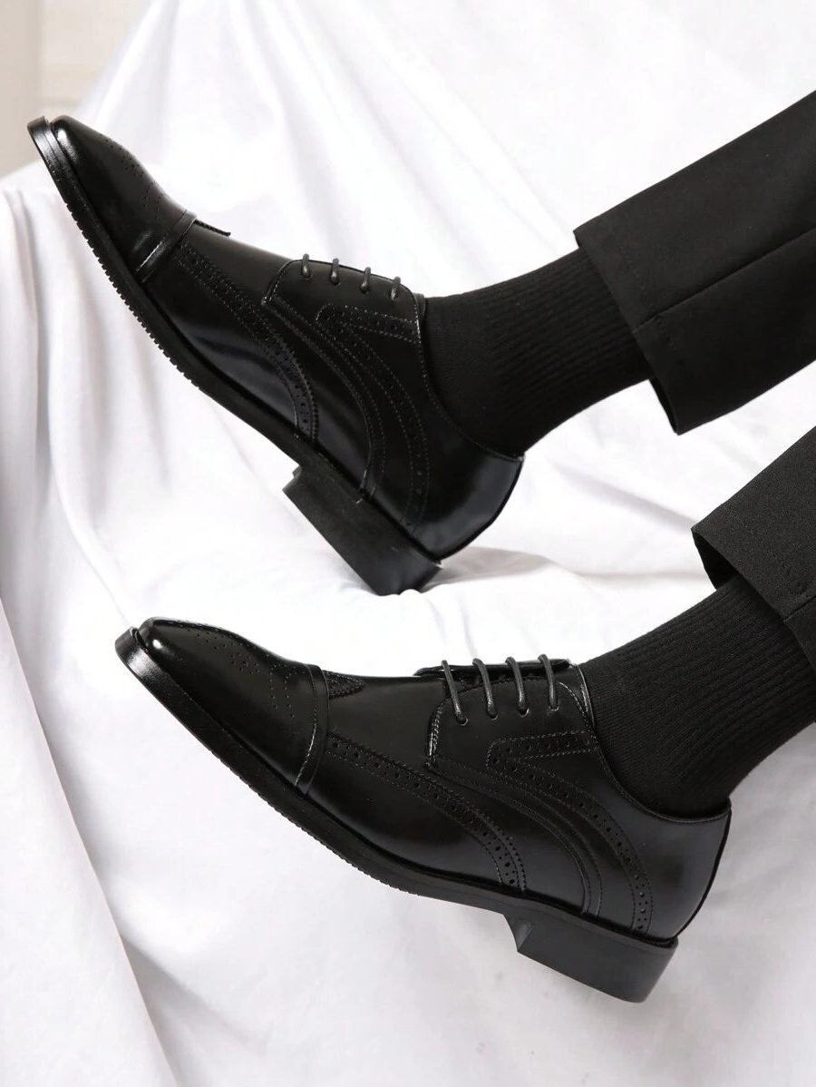 Cyprian | Men's Wingtip Lace-Up Oxford Shoes