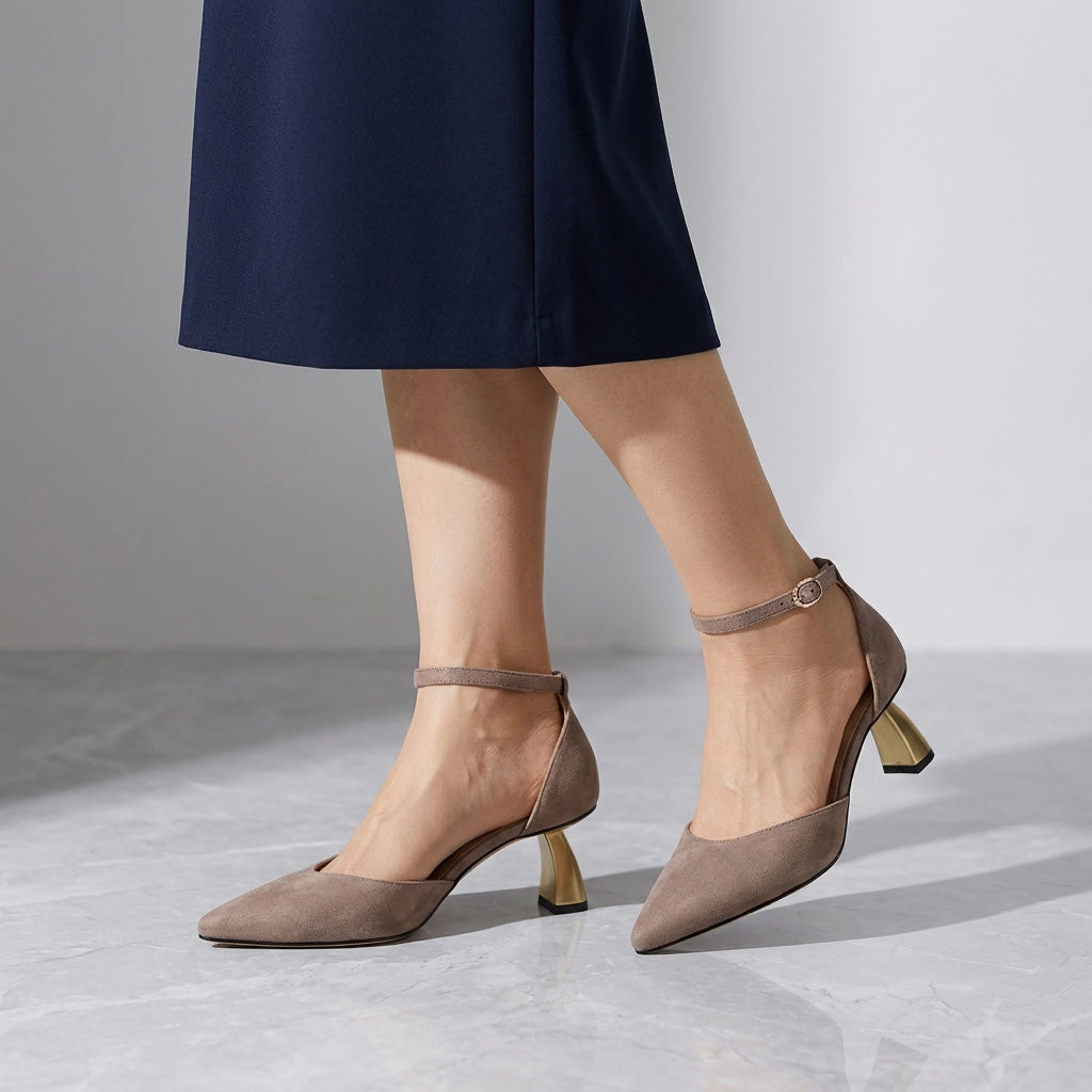 Tremeso Suede Heels