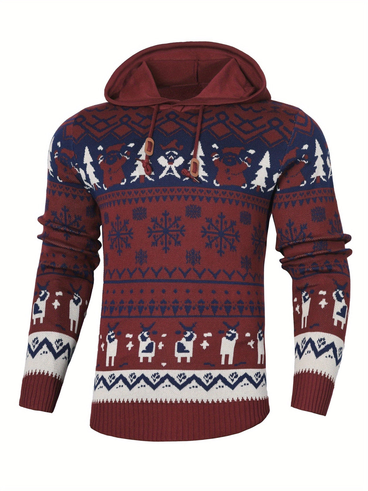 Baxter | Christmas Hooded Sweater