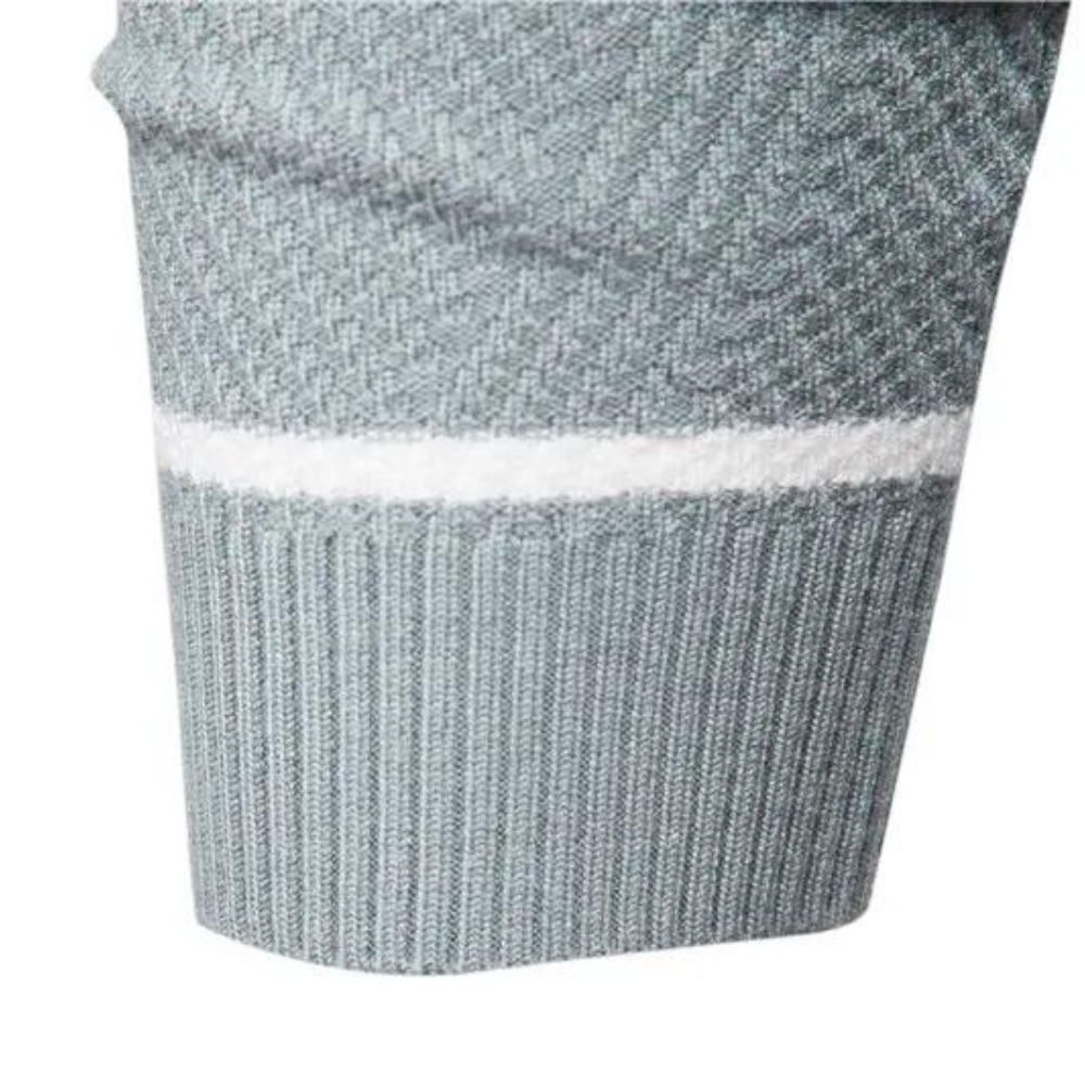 Men's Striped Crew Neck Jumper