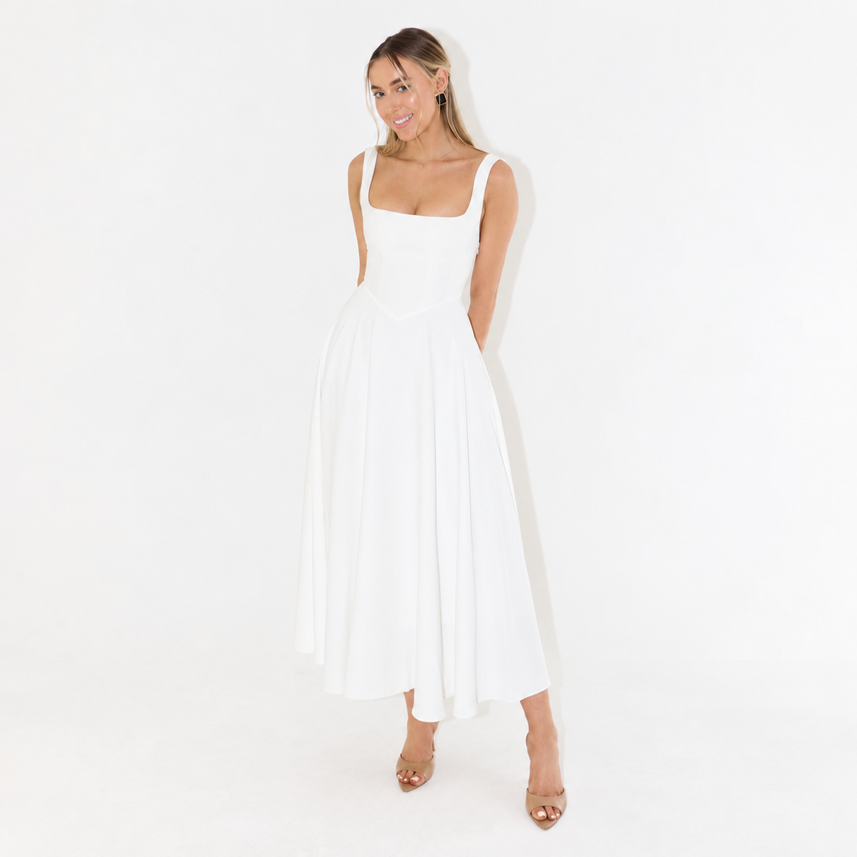 Melisandre - Midi Dress Women, Elegant & Versatile