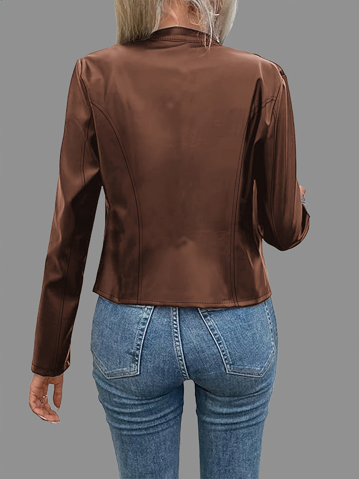 Rosaline | Zip Up Bomber Jacket