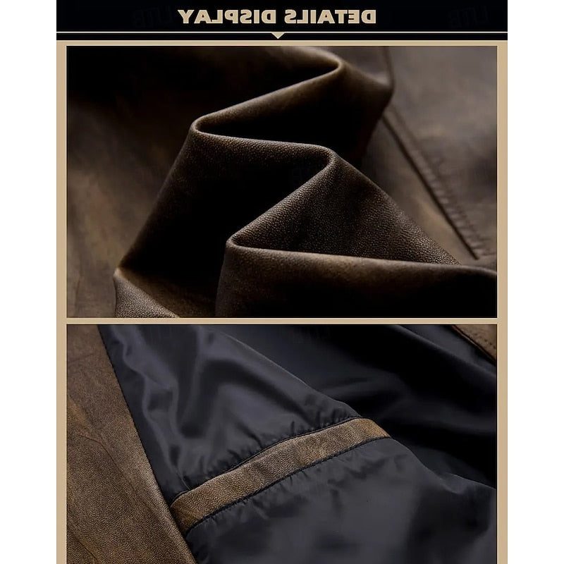 Daenerys | Men's Leather Biker Blazer Jacket