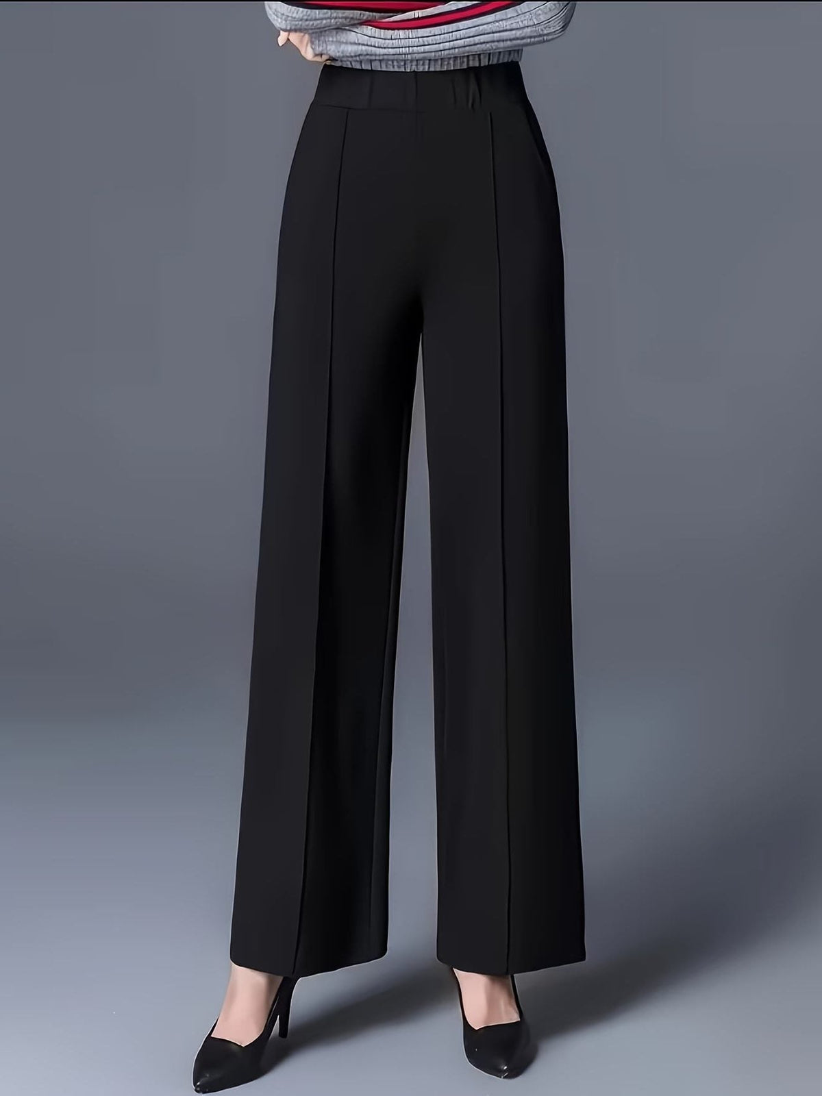 Dagobert | Women's High-Waisted Wide Leg Pants