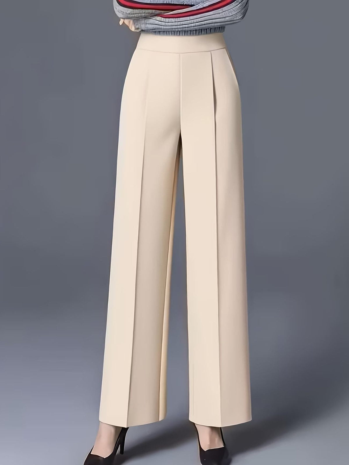 Dagobert | Women's High-Waisted Wide Leg Pants
