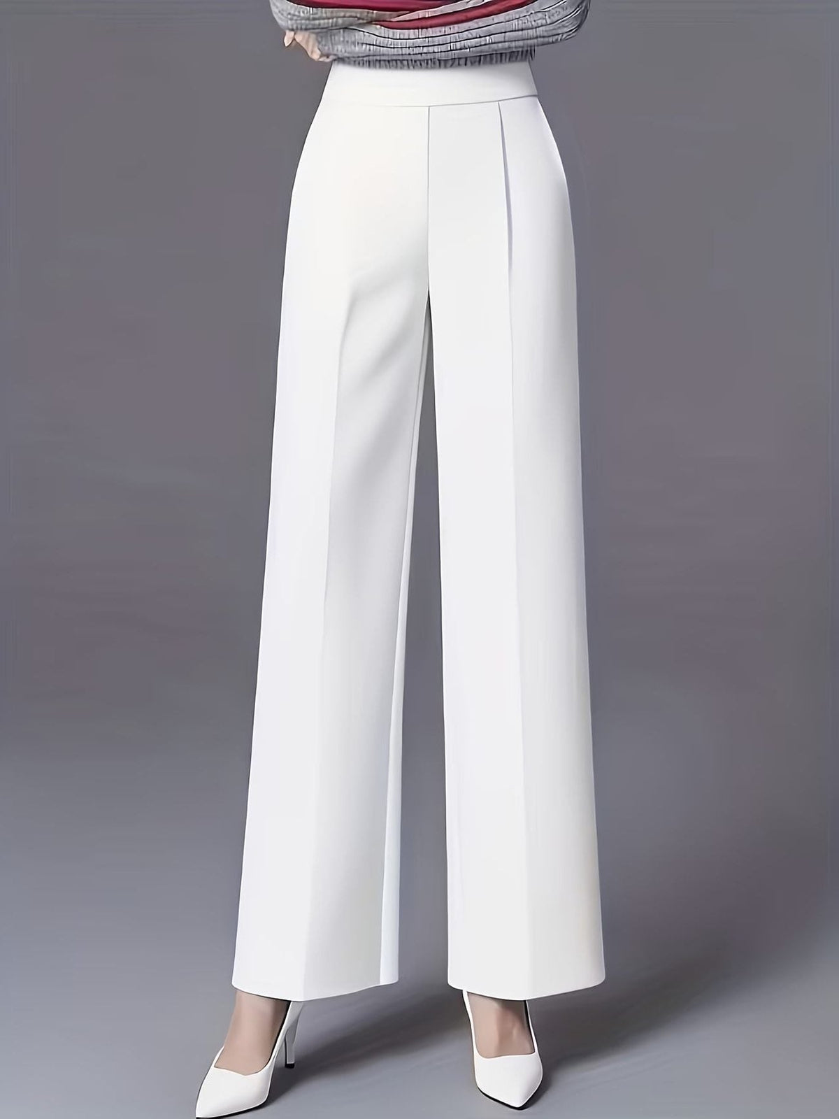 Dagobert | Women's High-Waisted Wide Leg Pants