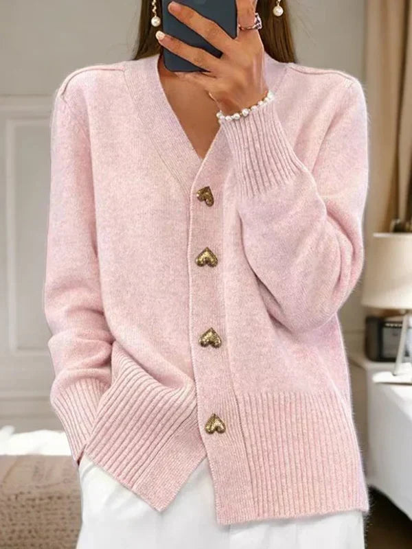 Women's Soft Knit Cardigan | Romantic Autumn Layering