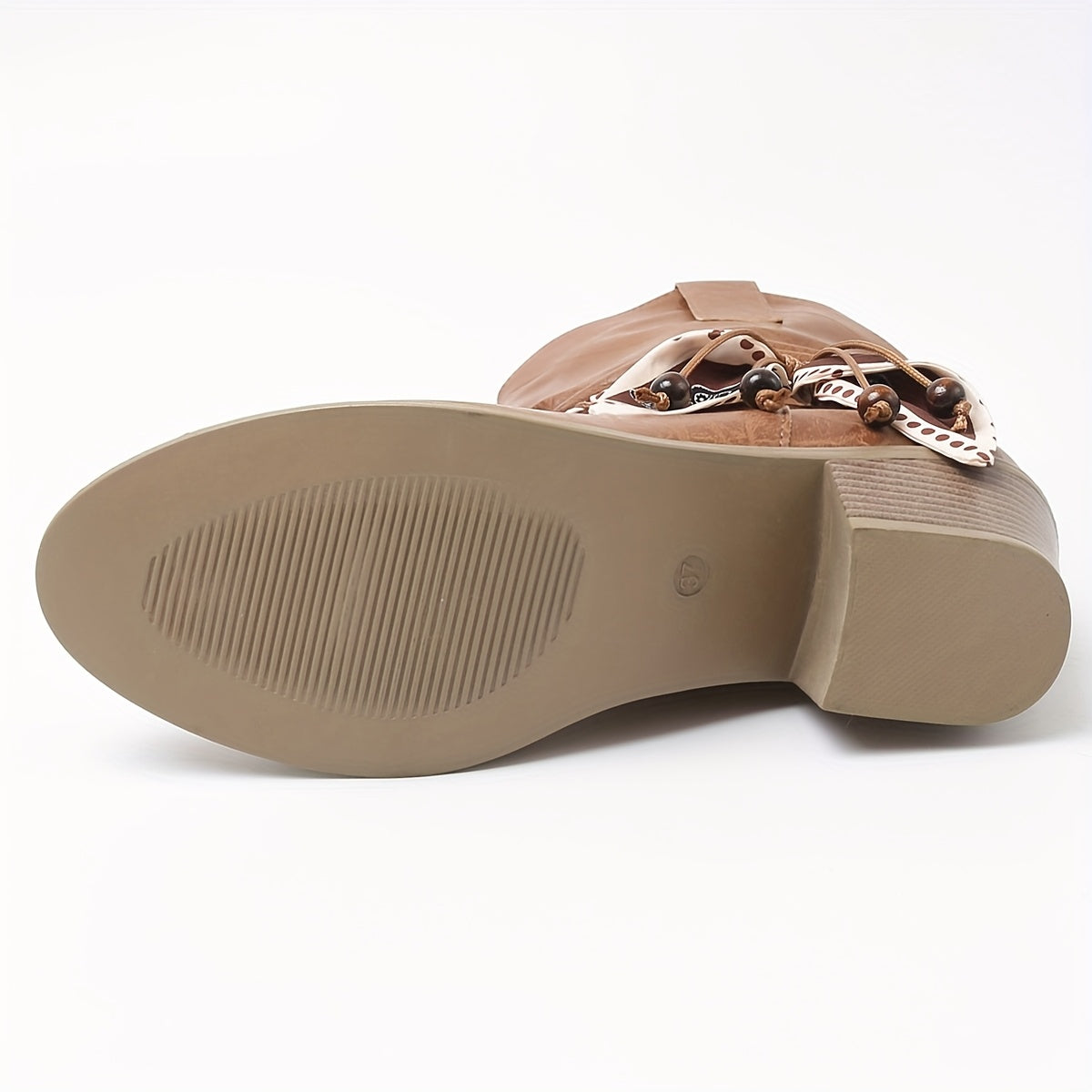 Isla | Slouch Bandana Charm Ankle Boots