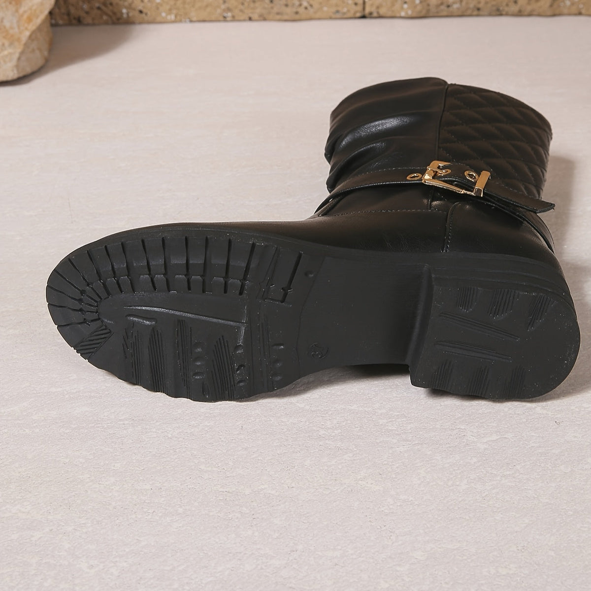 Hyacinth | Buckle Mid-Calf Boots