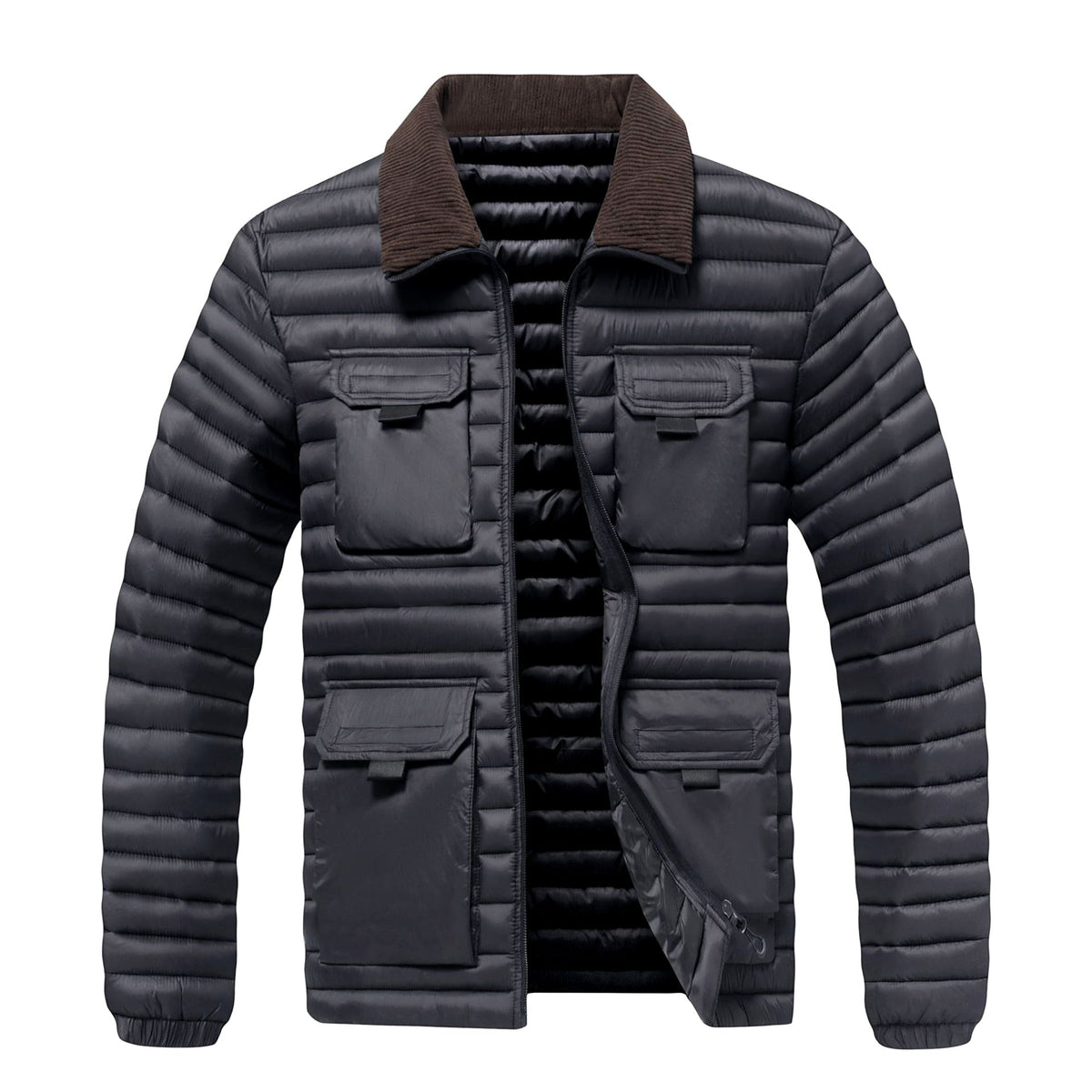 Dawson - Men's Quilted Puffer Utility Jacket