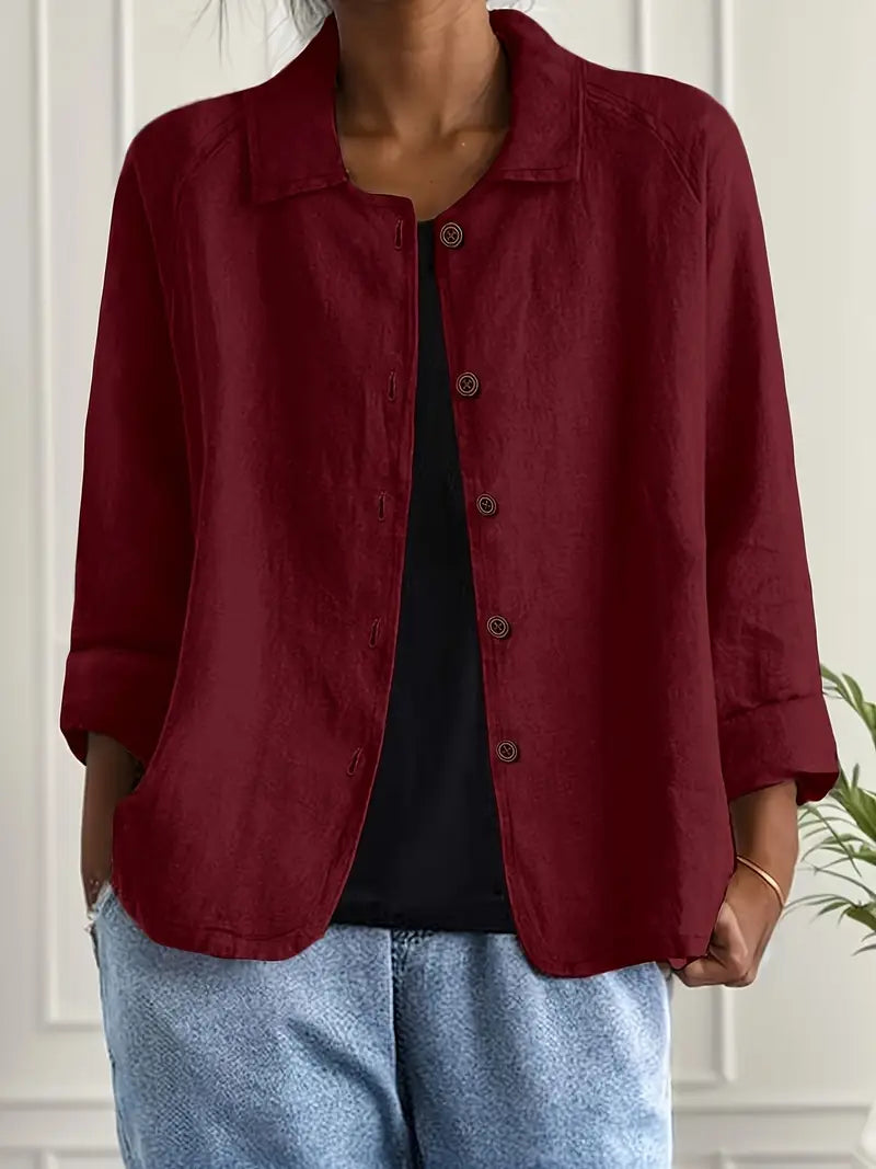 Ada | Field Button-Front Lightweight Shacket