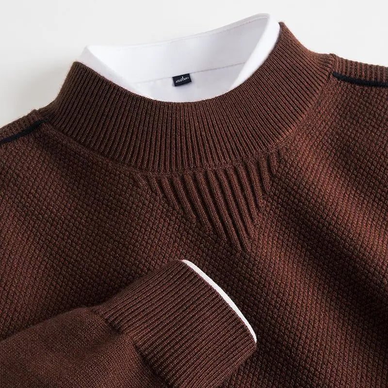 Delia | Women's Ribbed Knit Sweater with Crew Neck