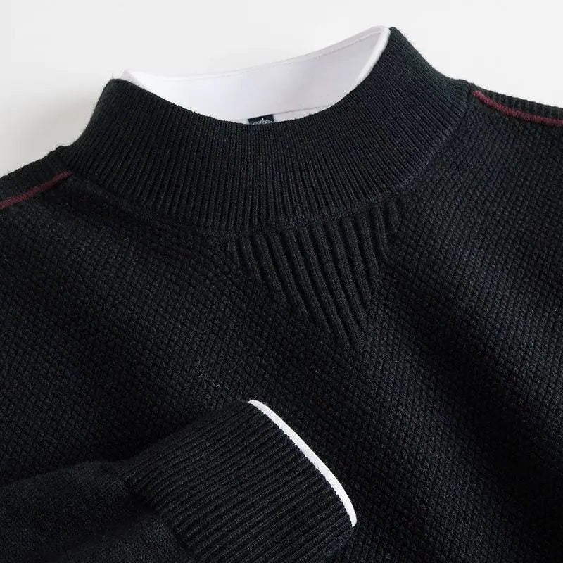 Delia | Women's Ribbed Knit Sweater with Crew Neck