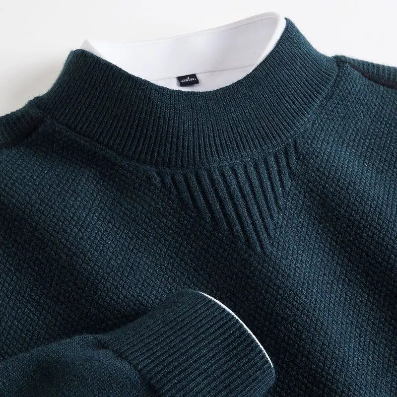 Delia | Women's Ribbed Knit Sweater with Crew Neck