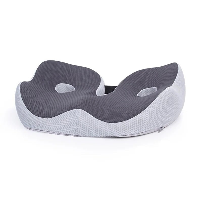 Desk Chair Seat Cushion with Memory Foam Ergonomic Design and Pressure Relief