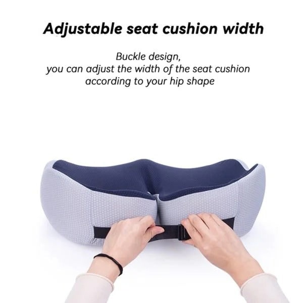 Desk Chair Seat Cushion with Memory Foam Ergonomic Design and Pressure Relief