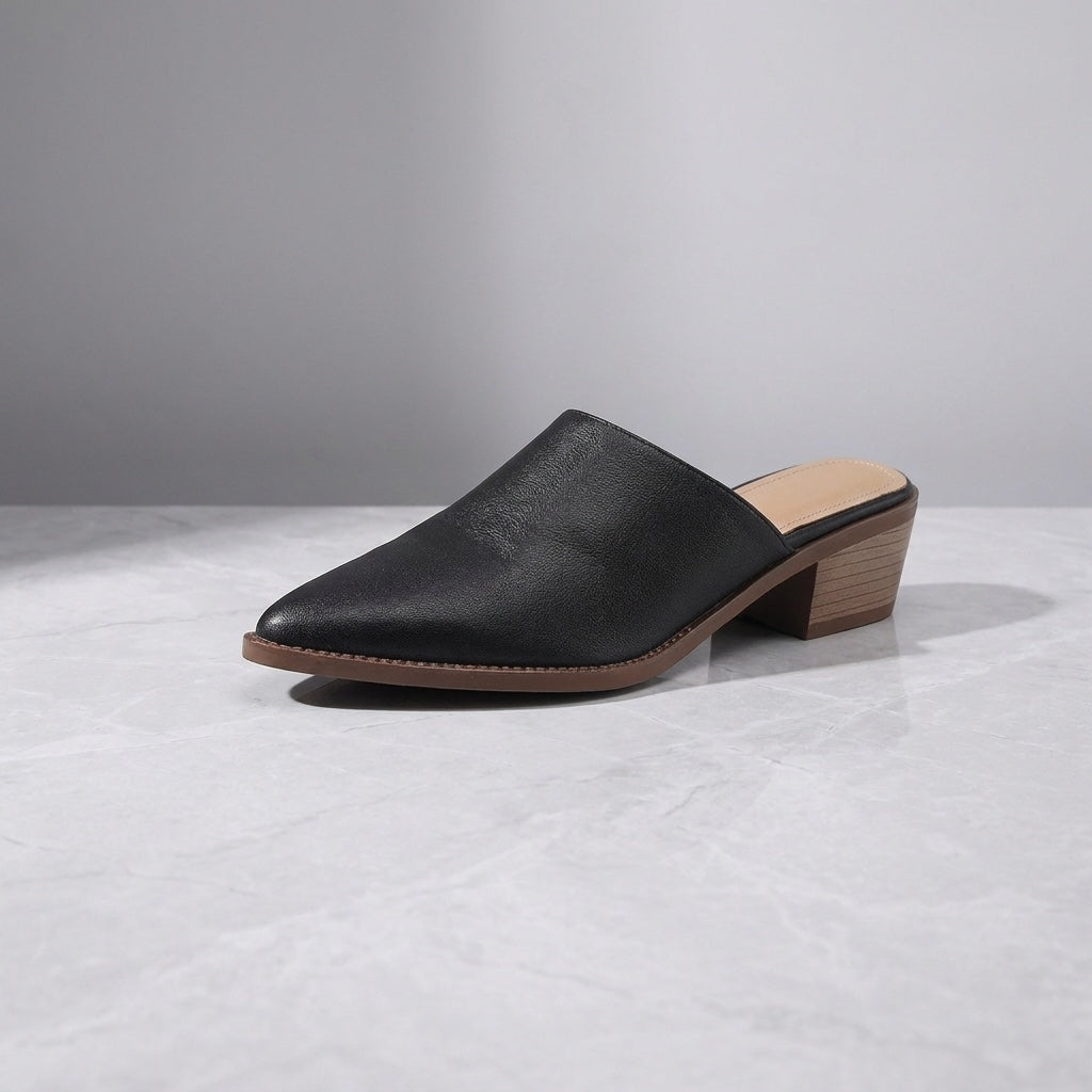 Sabina Leather Mules