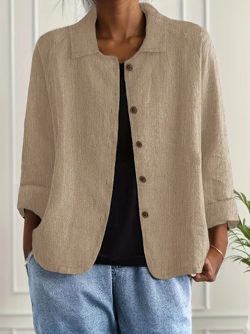 Ada | Field Button-Front Lightweight Shacket