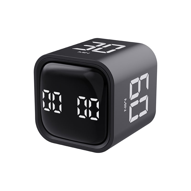 Digital Cube with LED Display for Work Study and Fitness Countdown