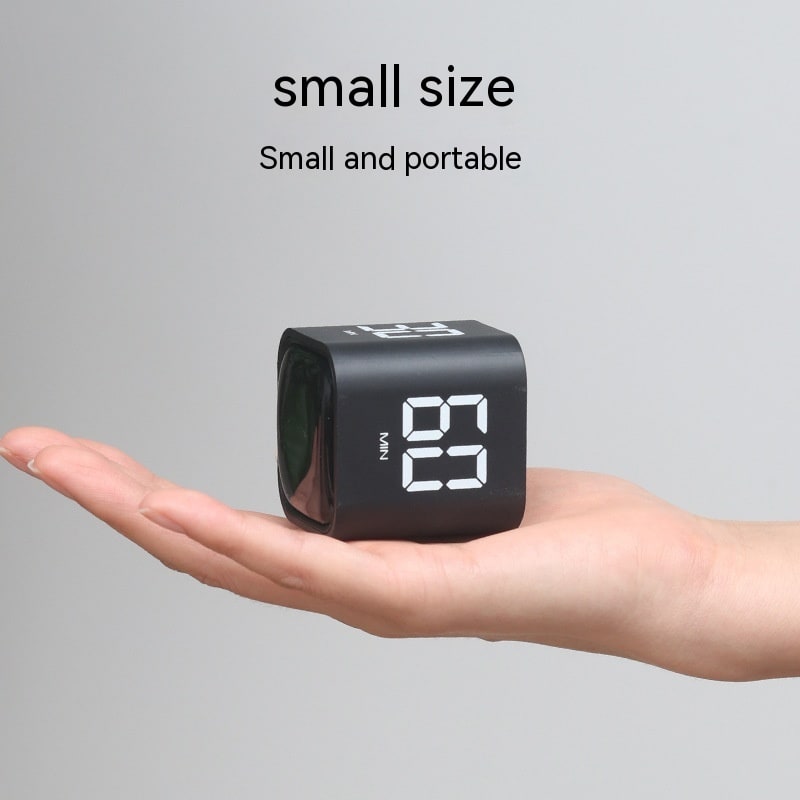 Digital Cube with LED Display for Work Study and Fitness Countdown