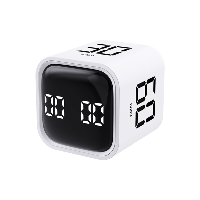 Digital Cube with LED Display for Work Study and Fitness Countdown