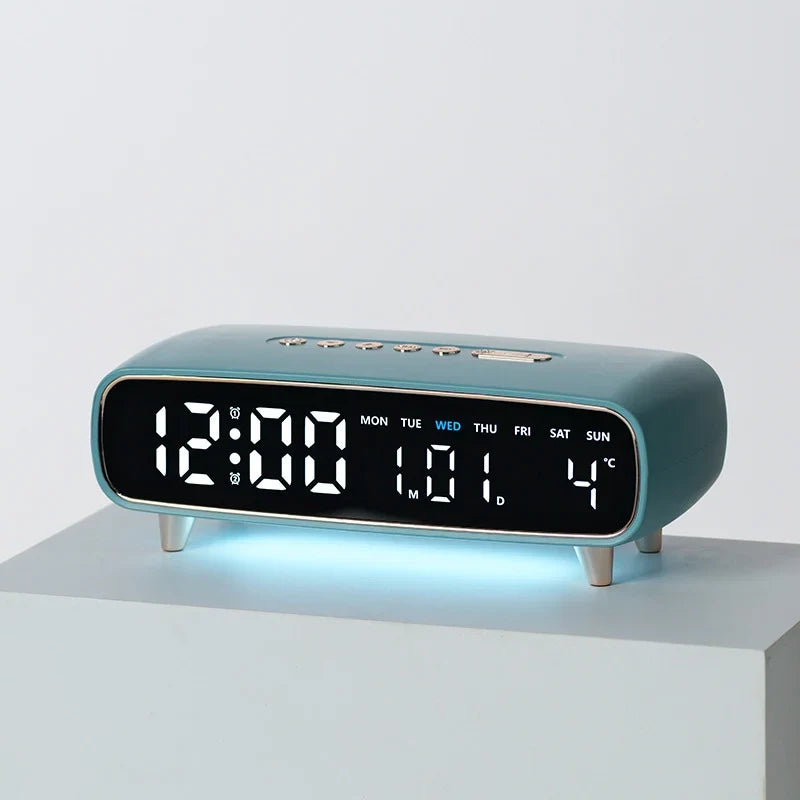 Digital Radio Alarm Clock | Precision Radio Timekeeping & Temperature Display
