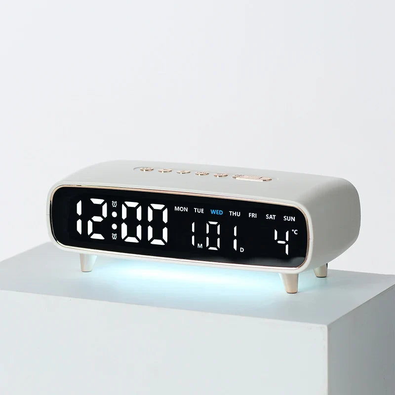 Digital Radio Alarm Clock | Precision Radio Timekeeping & Temperature Display