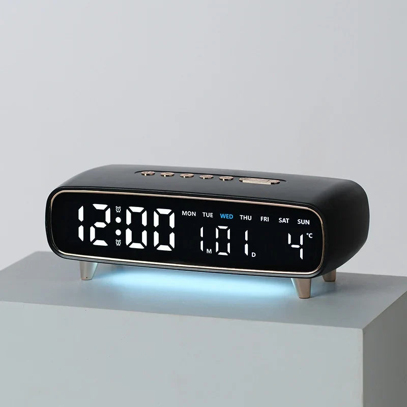 Digital Radio Alarm Clock | Precision Radio Timekeeping & Temperature Display