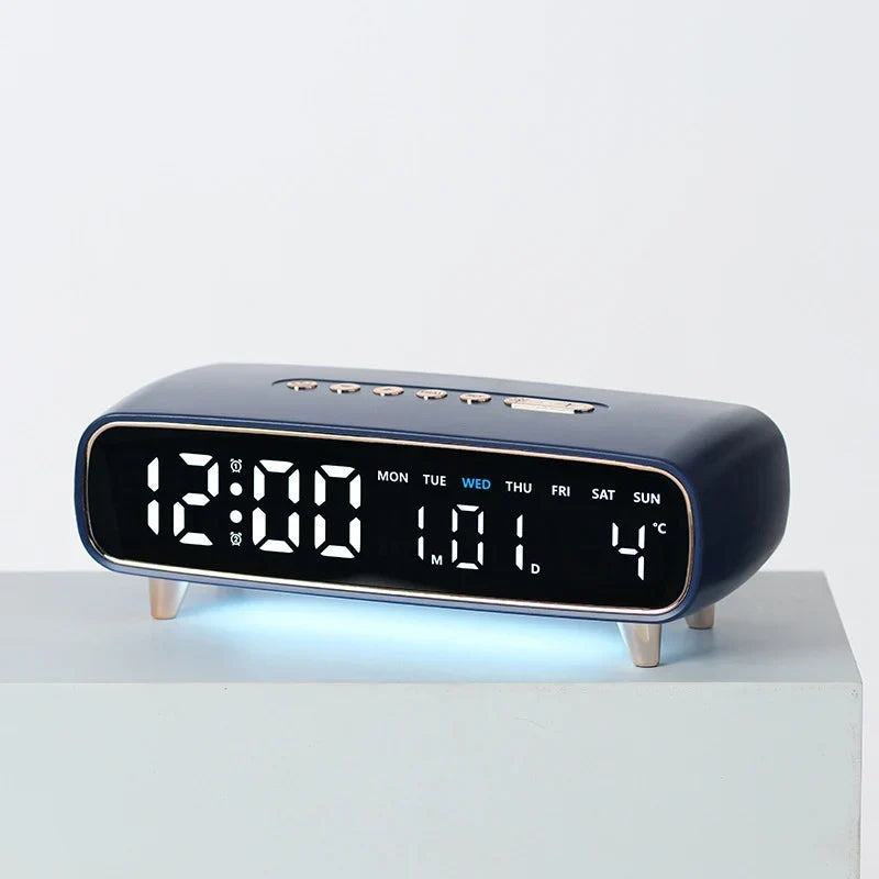 Digital Radio Alarm Clock | Precision Radio Timekeeping & Temperature Display