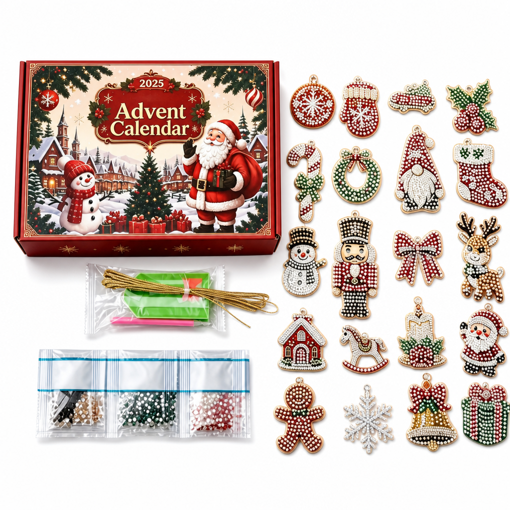 DIY Christmas Ornament Advent Calendar 2026 – 24 Days