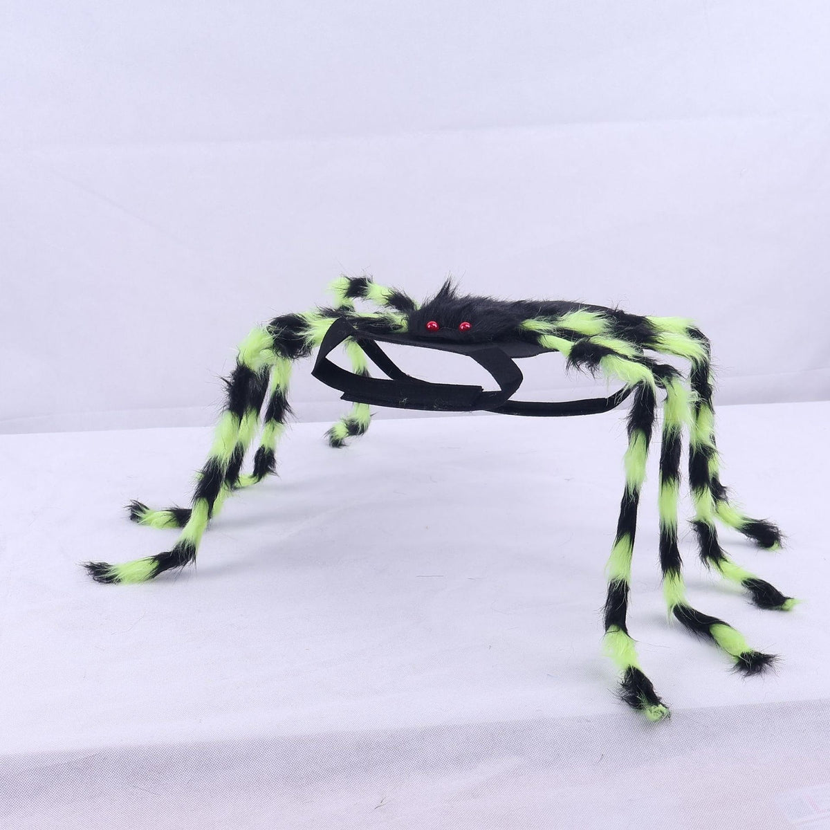 Dog Spider Costume with Bendable Fuzzy Legs for Halloween Pet Cats
