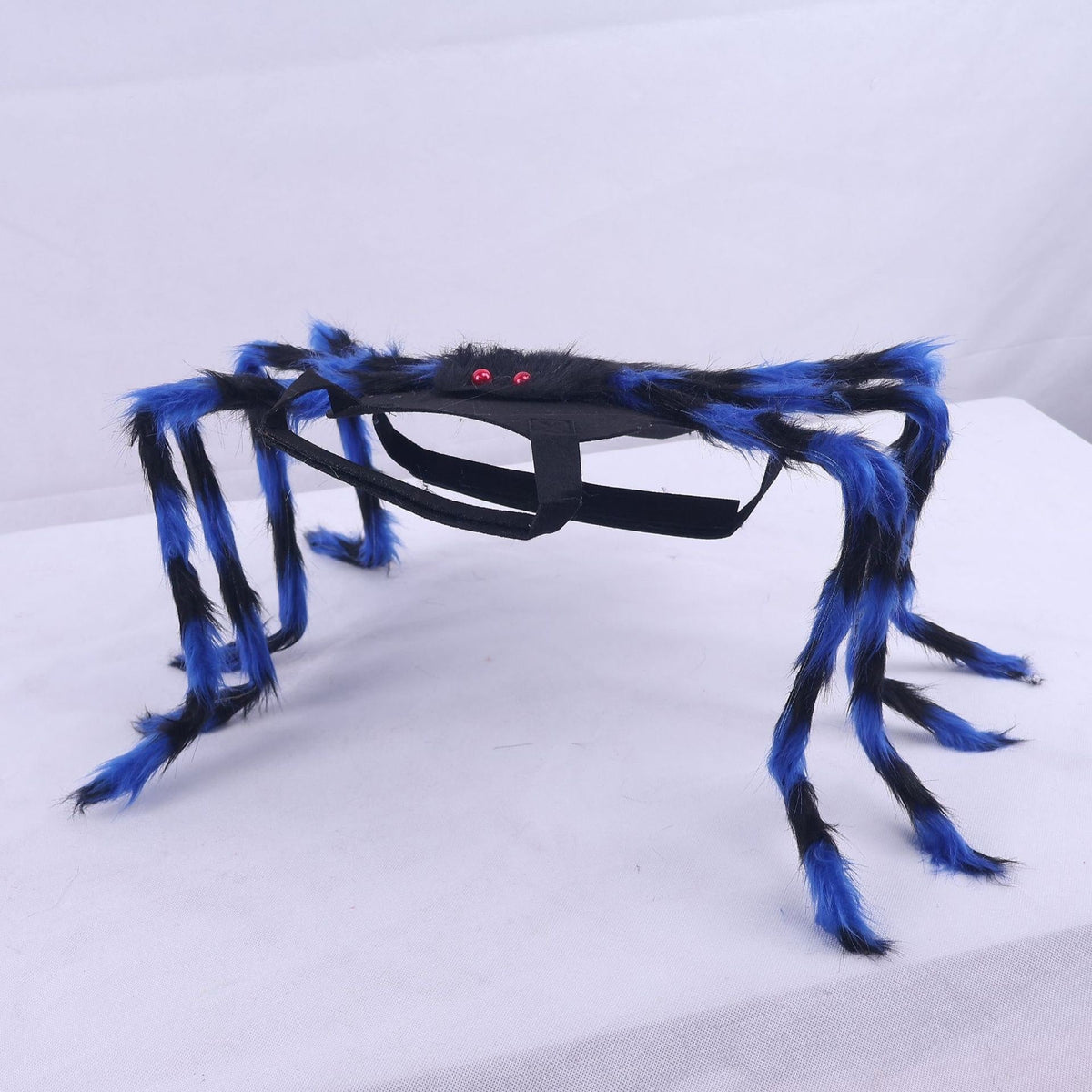 Dog Spider Costume with Bendable Fuzzy Legs for Halloween Pet Cats