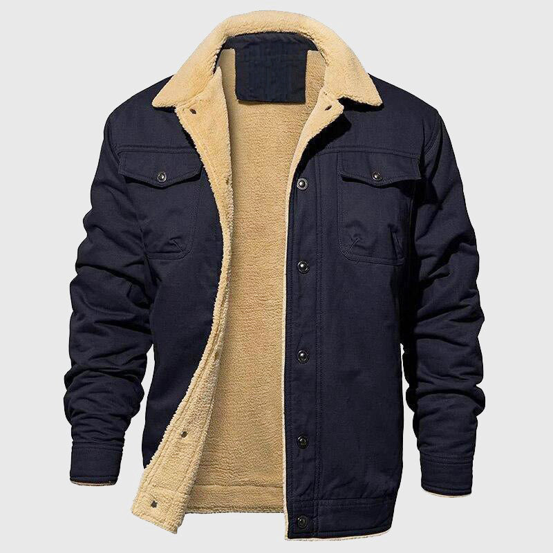 Dominic - Men’s Sherpa Collar Pilot Jacket