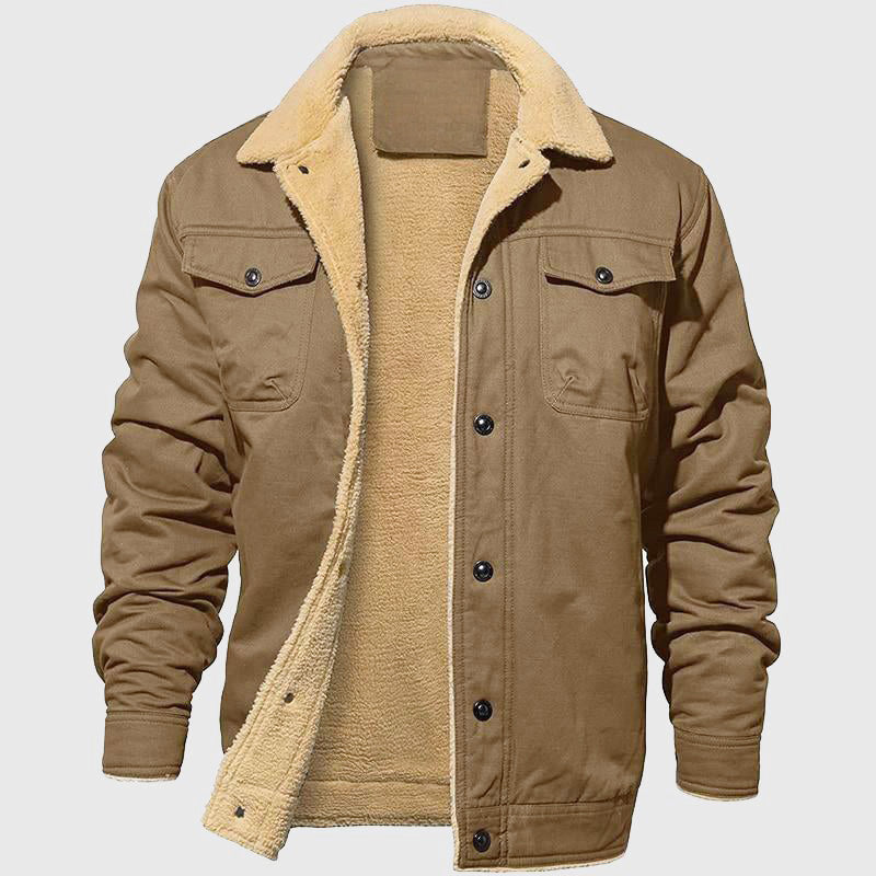 Dominic - Men’s Sherpa Collar Pilot Jacket