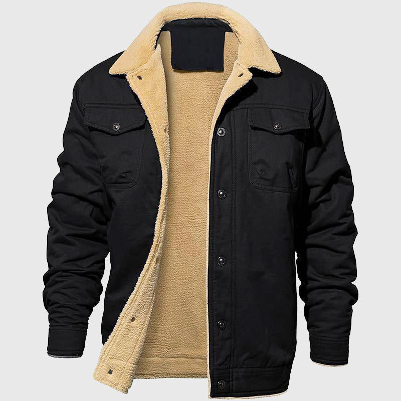 Dominic - Men’s Sherpa Collar Pilot Jacket