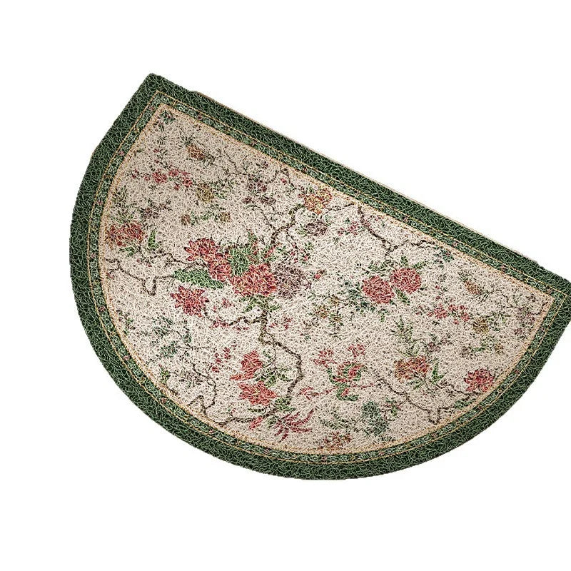Doormat | Vibrant Floral Design & Non-Slip Backing