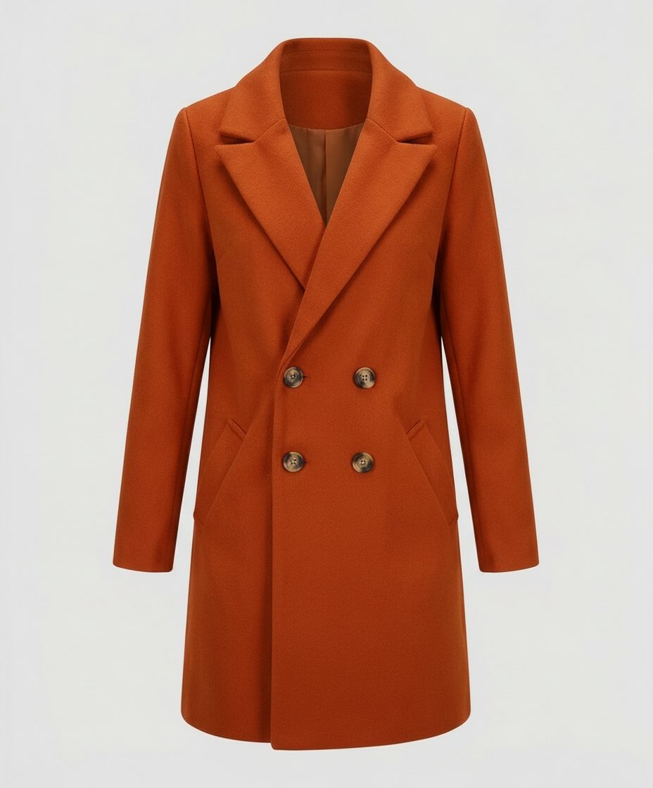 Flavie | Women's Double-Breasted Wool Coat