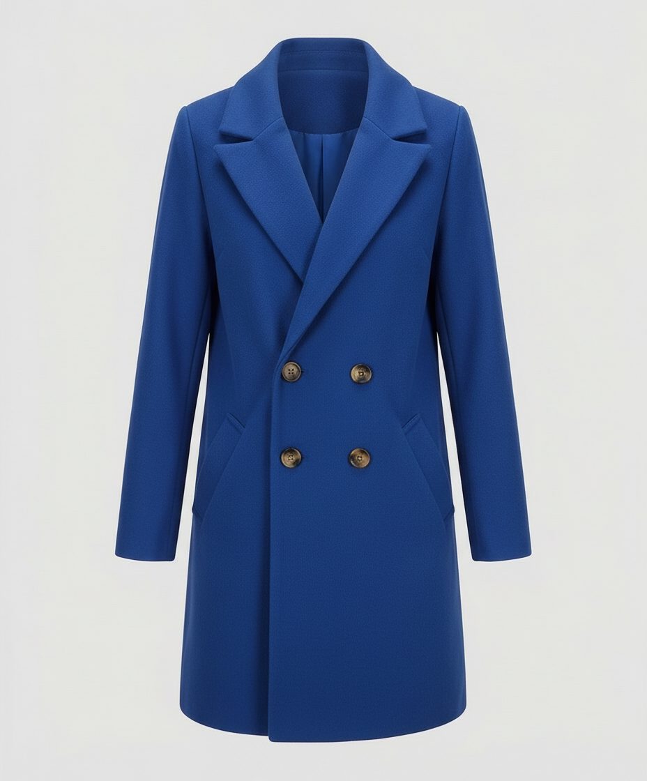 Flavie | Women's Double-Breasted Wool Coat