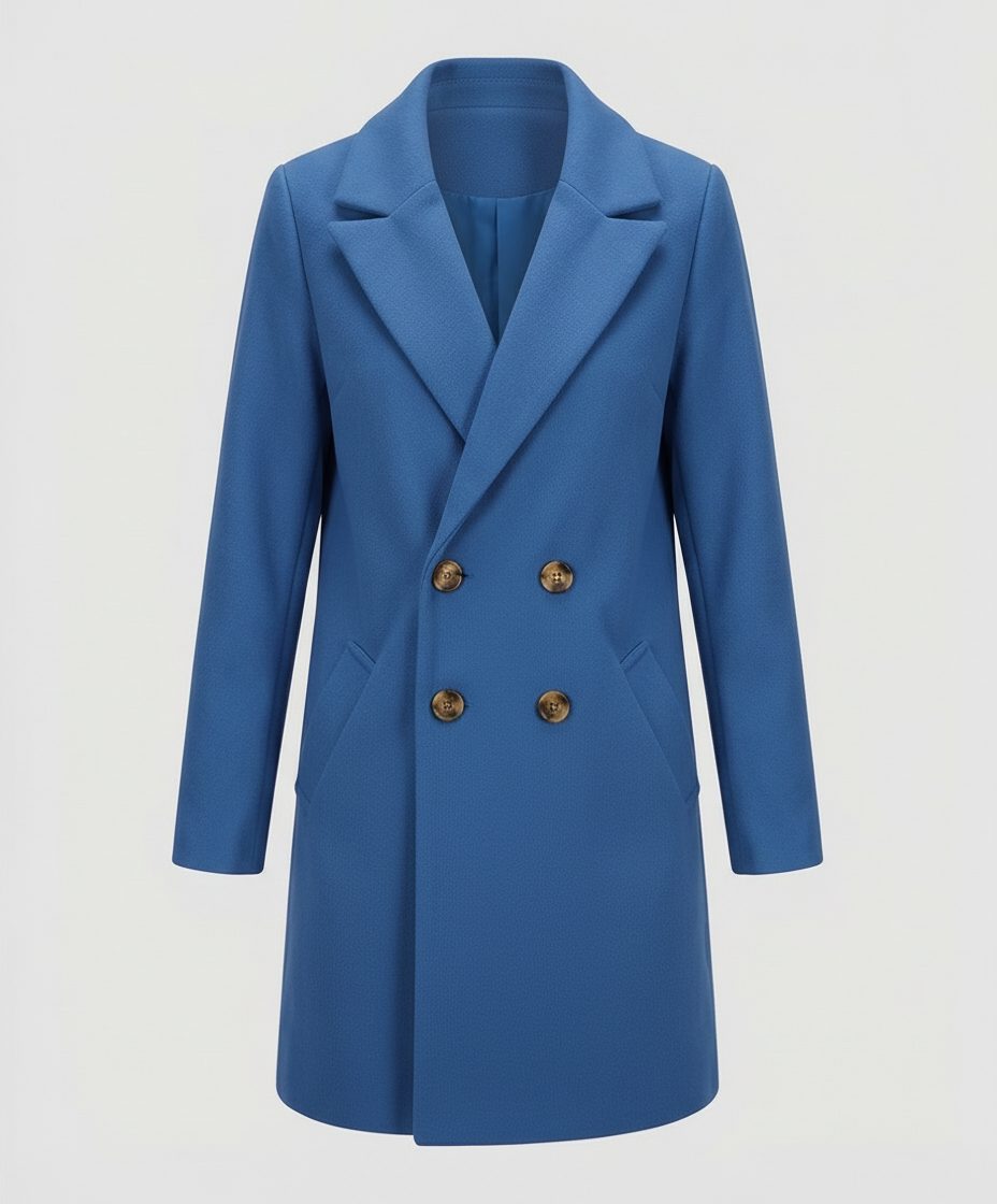 Flavie | Women's Double-Breasted Wool Coat