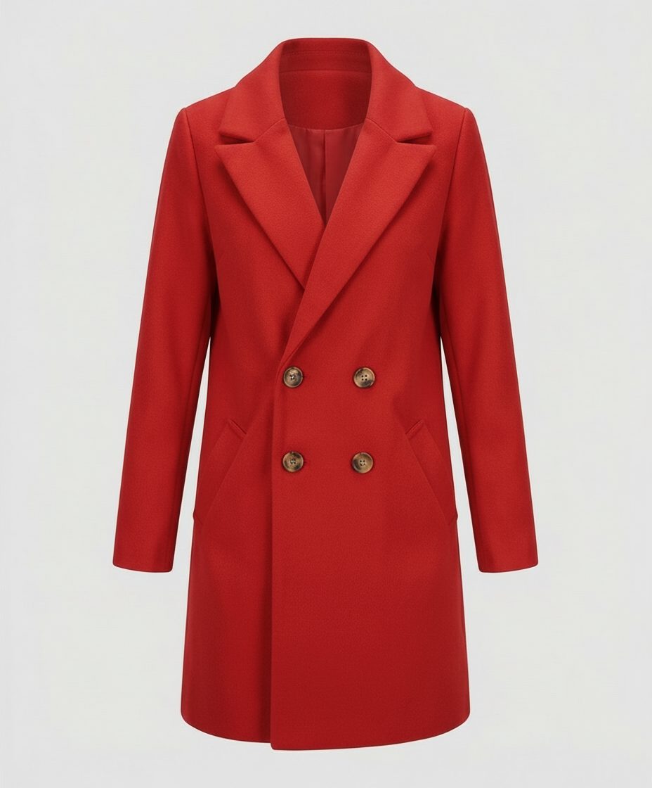 Flavie | Women's Double-Breasted Wool Coat