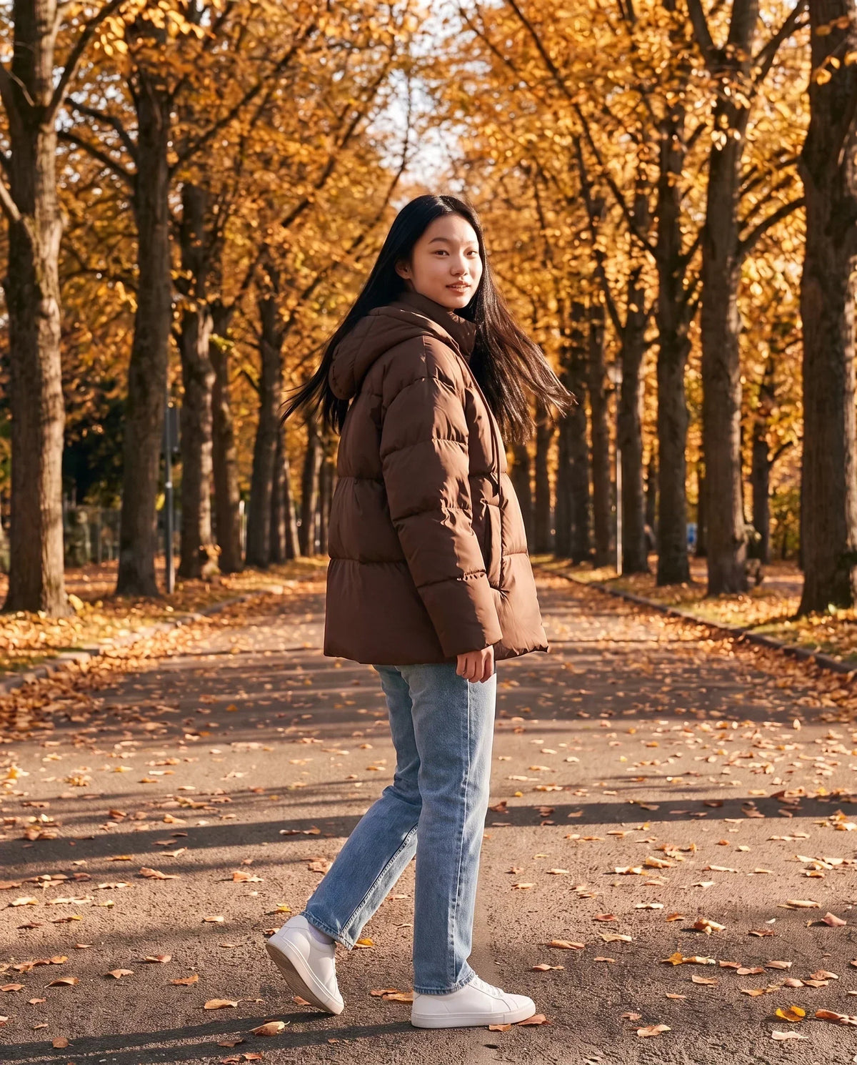 Oversized Hooded Quilted Puffer Jacket