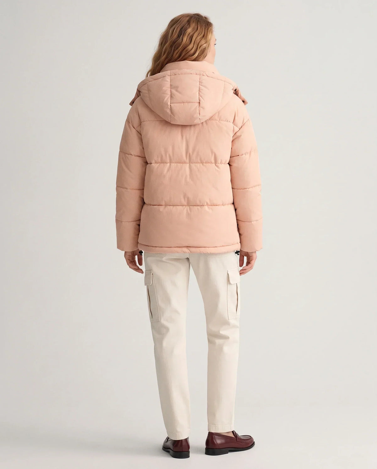 Short Oversized Hooded Puffer Jacket