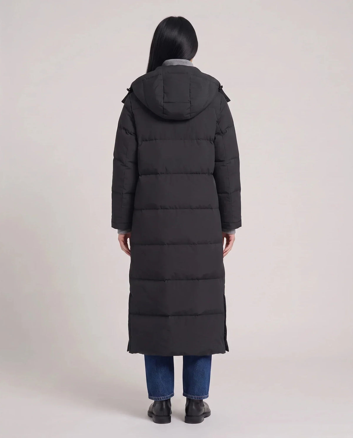 Maxi Hooded Puffer Coat
