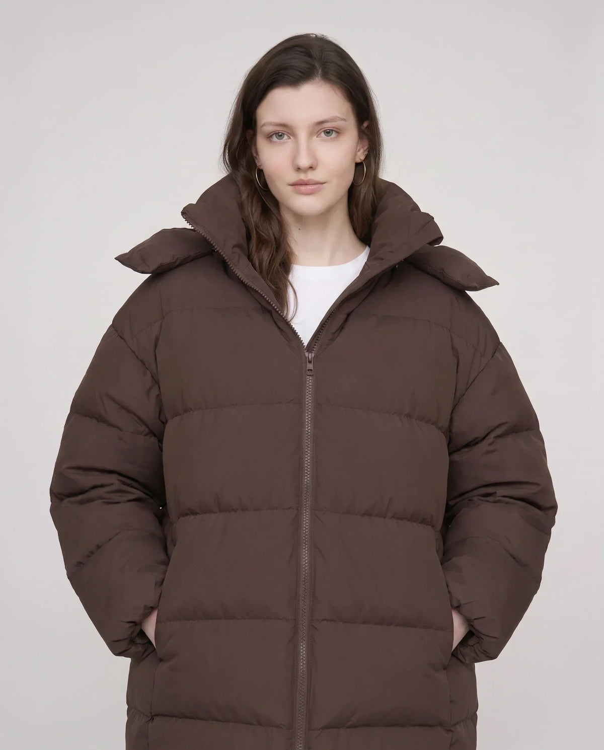 Oversized Hooded Puffer Jacket