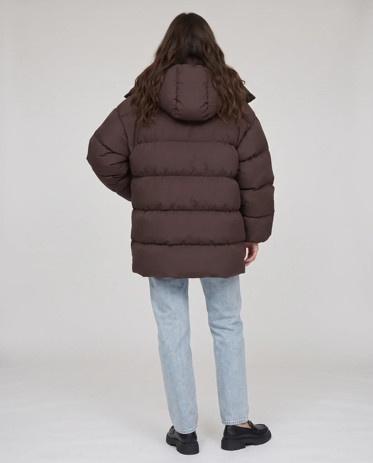 Oversized Hooded Puffer Jacket