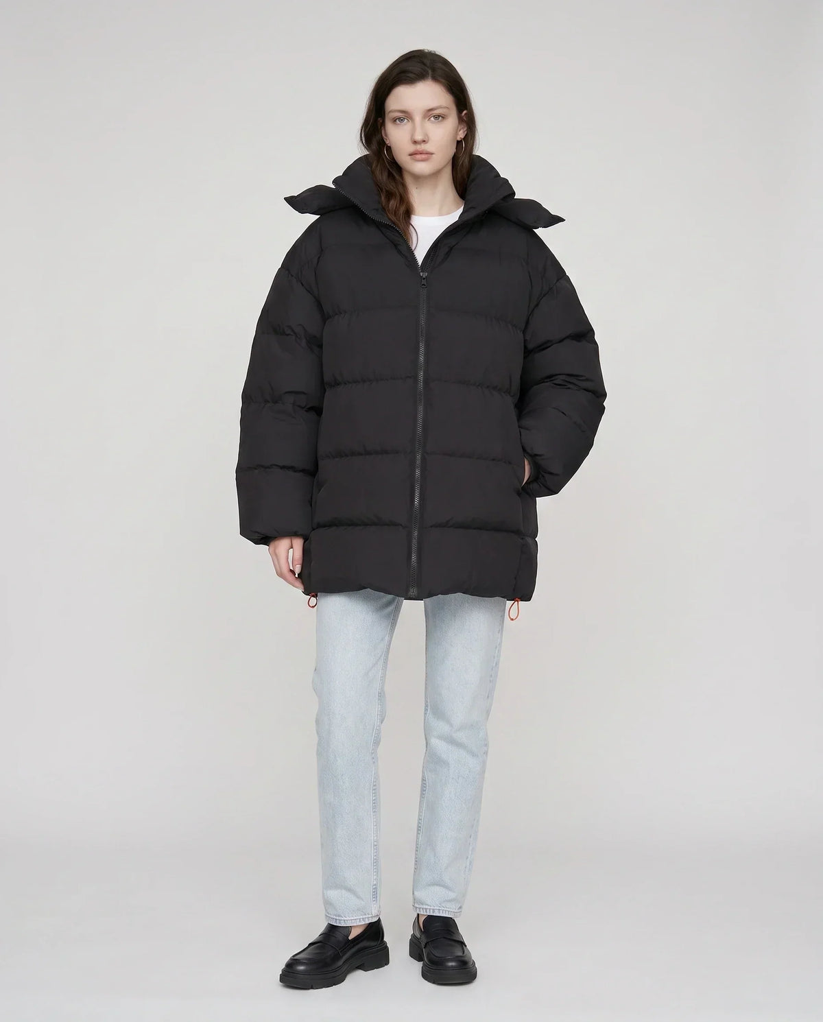 Oversized Hooded Puffer Jacket