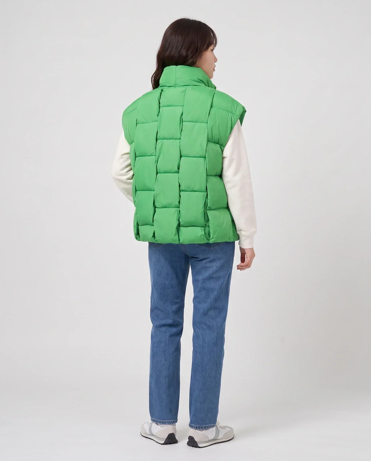 Oversized Quilted Puffer Gilet
