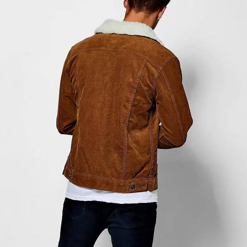 Men's Corduroy Sherpa Lined Jacket