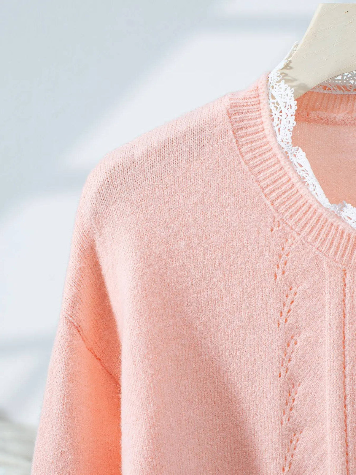 Women's Short Sleeve Crochet Cardigan