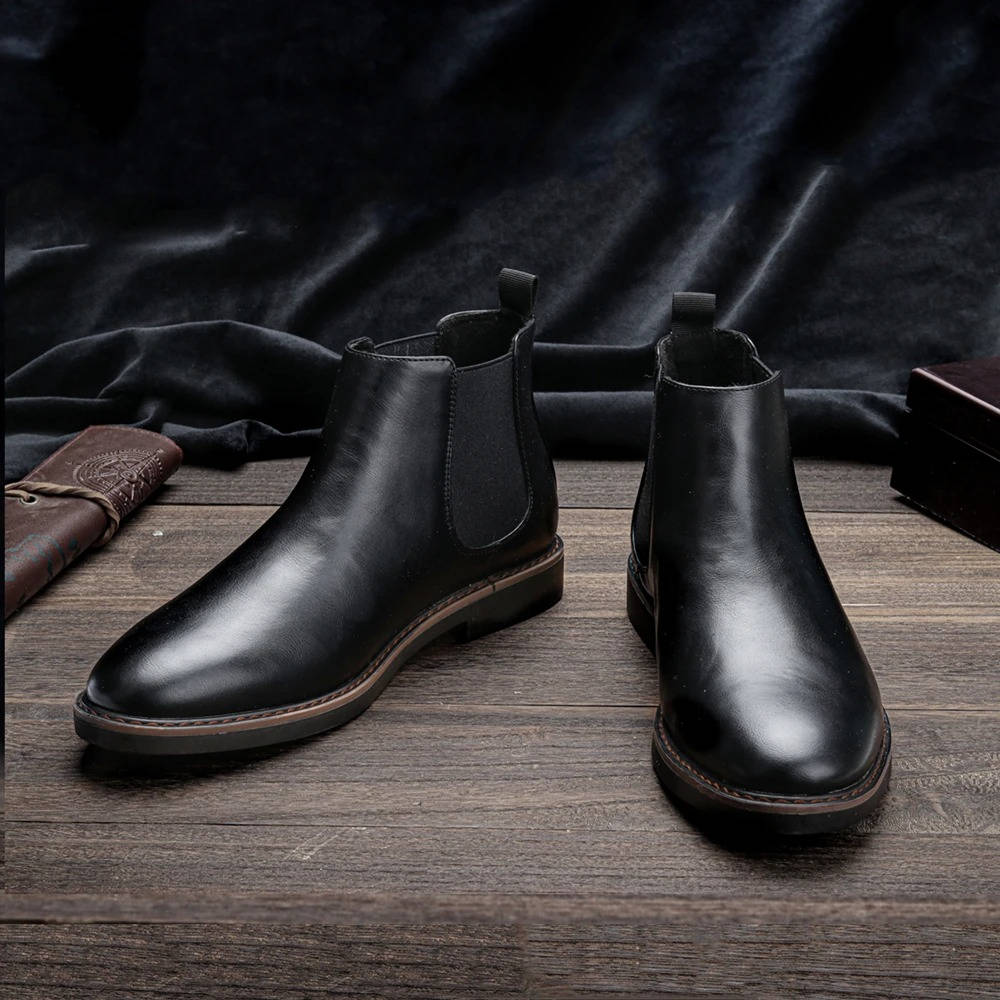 Men's Brown Chelsea Boots | Classic Leather Ankle Boots